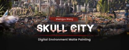 digital-environment-matte-painting-skull-city