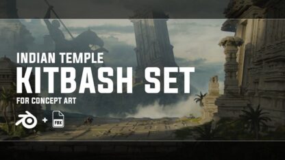 artstation-indian-temple-kitbash-set